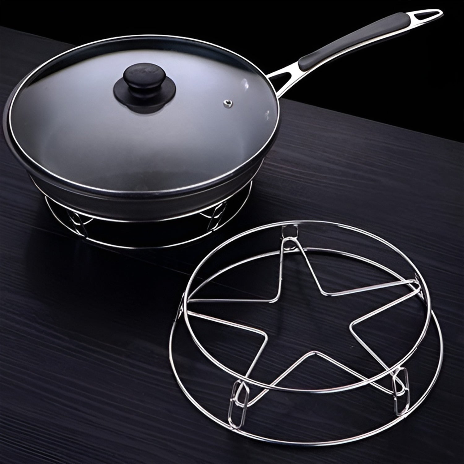 Heavy Duty Stainless Steel Gas Stove Stand (1 Pc) Heavy Duty Stainless Steel Gas Stove Stand (1 Pc)